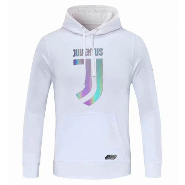 Sweat Shirt Capuche Juventus 2020 2021 Blanc